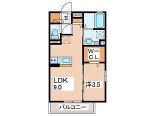 シャルマンの物件間取画像